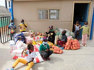 Orano Food Donation to DRC Food Kitchen