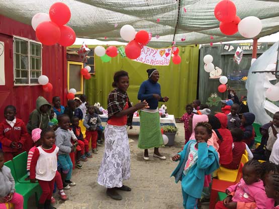 Valentinstag im DRC Grow Together Kindergarten