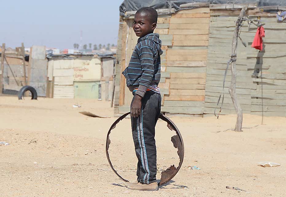 Junge in DRC